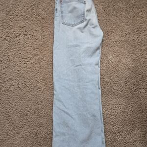 BDG Light Blue High-Rise Wide Jeans